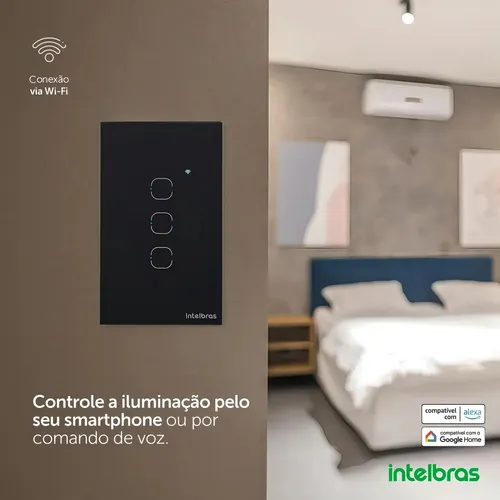 Interruptor Inteligente Touch 3 Ews...