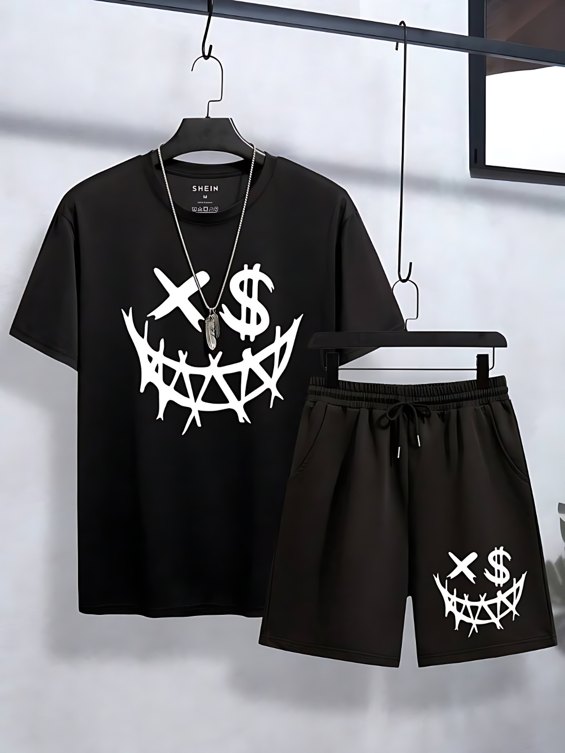 Kit Camiseta Masculina e short Mole...