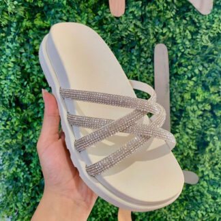 Rasteirinha feminina, Papete feminina, Sandálias Planas de Borboleta com