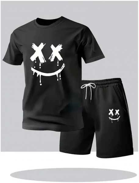 Kit Camiseta Masculina e short Mole...