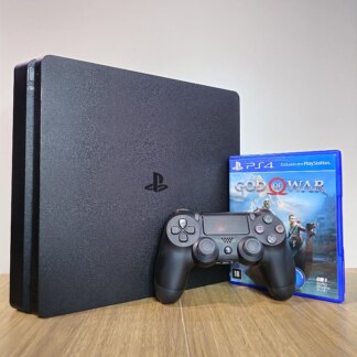 CONSOLE PS4 PLAYSTATION 4 SLIM 1TB PRETO - SEMINOVO