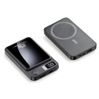 2 EM 1 Carregador Portátil 10000mAh 22.5W Super Carregamento Rápido para iPhone Indução Magsafe Power Bank