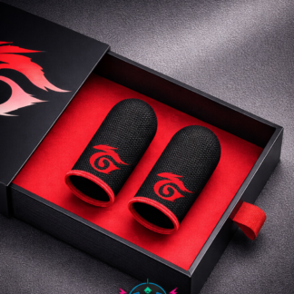 BlueWow Manga de Dedo para Jogos - Luvas Antiderrapantes e Condutivas para Controle de Jogo (2 Pares + Caixa)