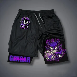 Short Compressao 2 em 1 Dry Fit Pokemon