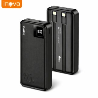 Inova Bateria Portátil Power Bank 20.000mah/10.000mah Universal Carregador 22,5W Com Display