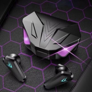 Fone Gamer X15 TWS Bluetooth 5.0 – Som Estéreo, Baixa Latência, LED RGB e Microfone