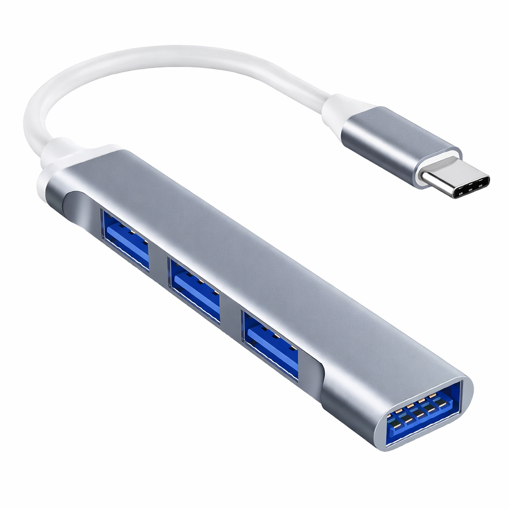 Hub USB-C 4 Portas 3.0 Full UP Mobi...