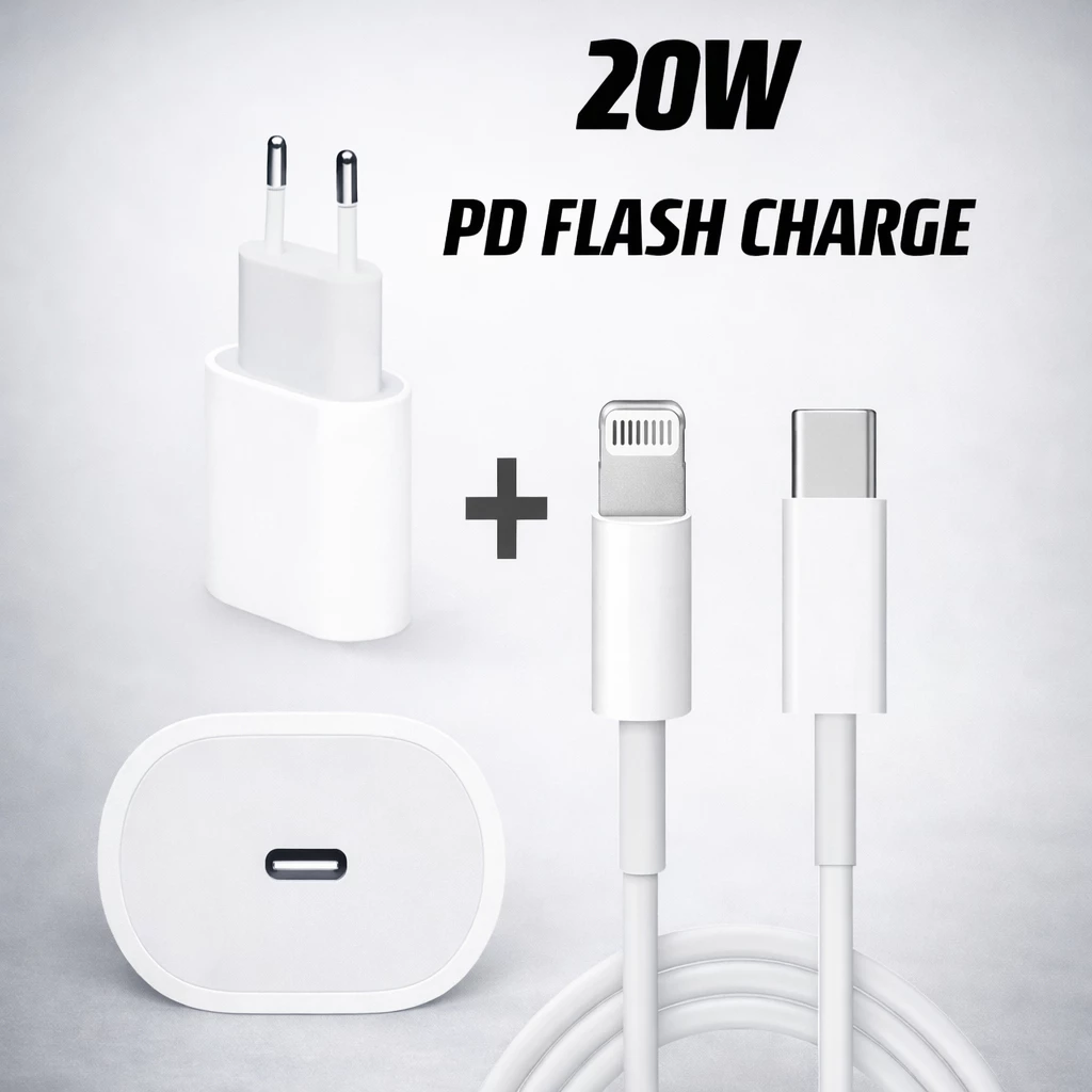 Carregador iPhone Turbo 20W Origina...