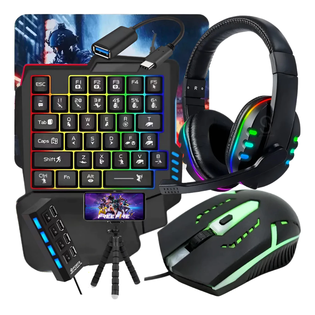 Kit Gamer Mobilador Completo Premiu...