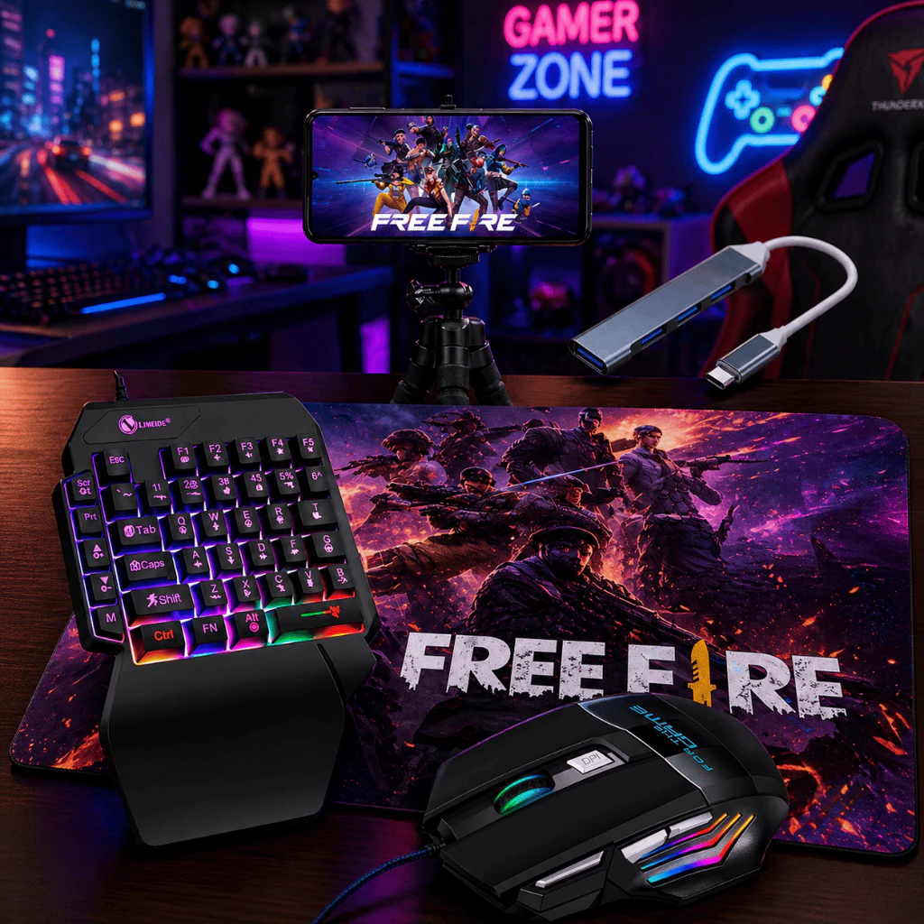 Kit Gamer Setup Completo Lehmox