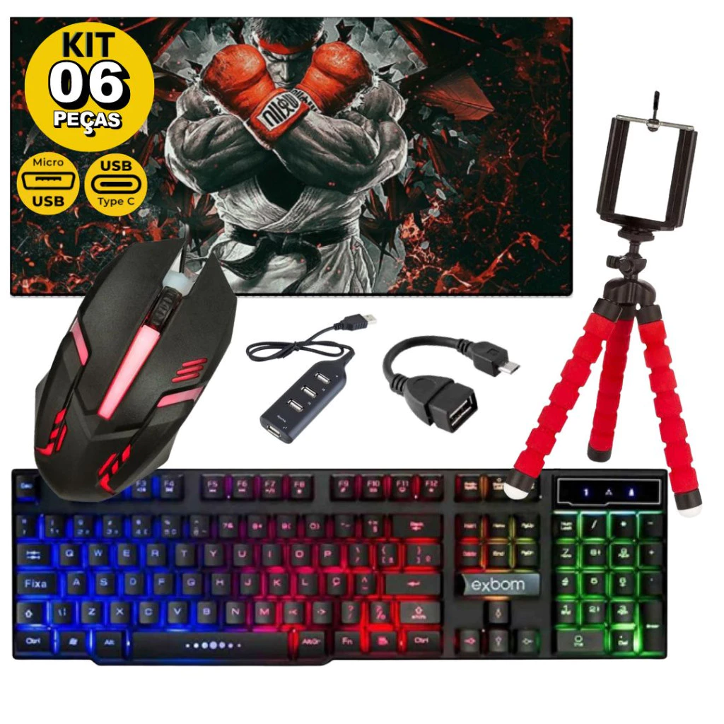 Kit Mobilador Gamer Android Complet...